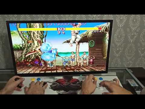 MBG Pandora ESport Box X12 Street Fighter Oynanış Videosu