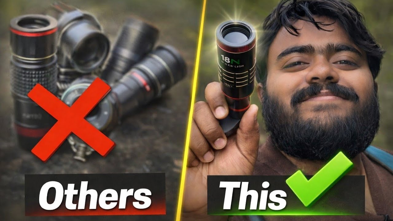 Why I Rejected Other Zoom Lenses ❌ | Chose This 18× Mobile Zoom Lens – Real Truth” 