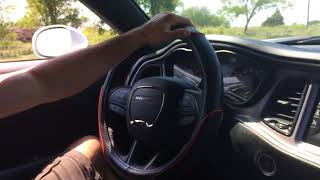 2016 Dodge Challenger with Exhaust Removed from CAT Back