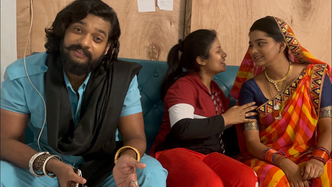 Puja,Archana misi shiv ra majak ଉଡ଼େଇଲେ😜🤣#shootingmasti #odiavlog #chikusamalvlog