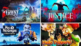 VR Suspense - Marathon | The 7th Guest | Vampire the Masquerade | Hello Neighbor VR | Hello Puppets