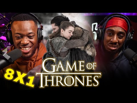 GAME OF THRONES 8X1 REACTIONS "Winterfell" WE GOTTA TALK!!!