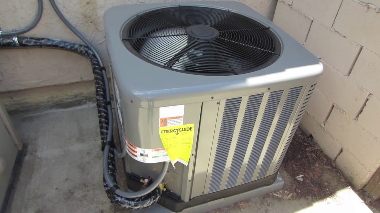 HVAC Rheem 4ton Install