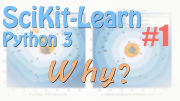 Scikit-Learn 1 Why? (机器学习 sklearn 教学教程tutorial)