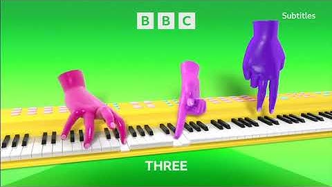 BBC THREE Keyboard Ident from 2022