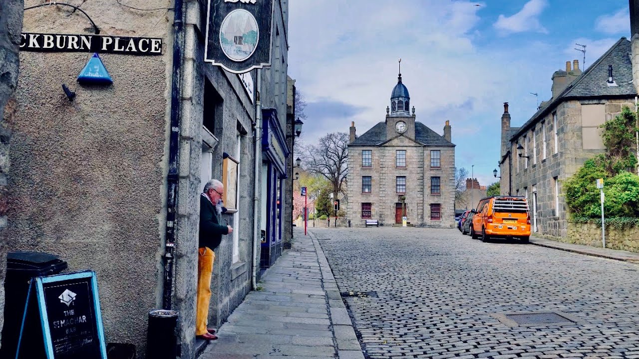 Enjoy the Slow Student Life in Old Aberdeen | Scotland Walking Tour [4K]
