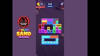 Color Sand: Fill The Blocks Level 87 Gameplay Solution News
