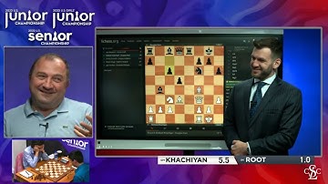 Khachiyan: The Tournament of My Life | R6 #USSeniorsChess