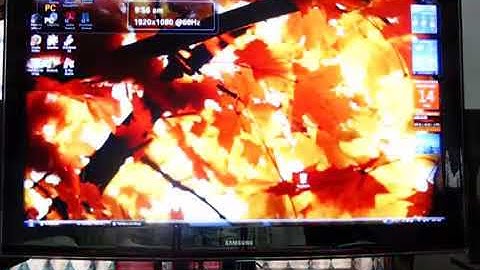 Samsung LCD Series 6 Startup Shutdown Melody