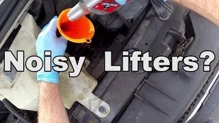 NOISY LIFTERS? Motor Flush  Does It Work?  HOW TO DO IT YOURSELF