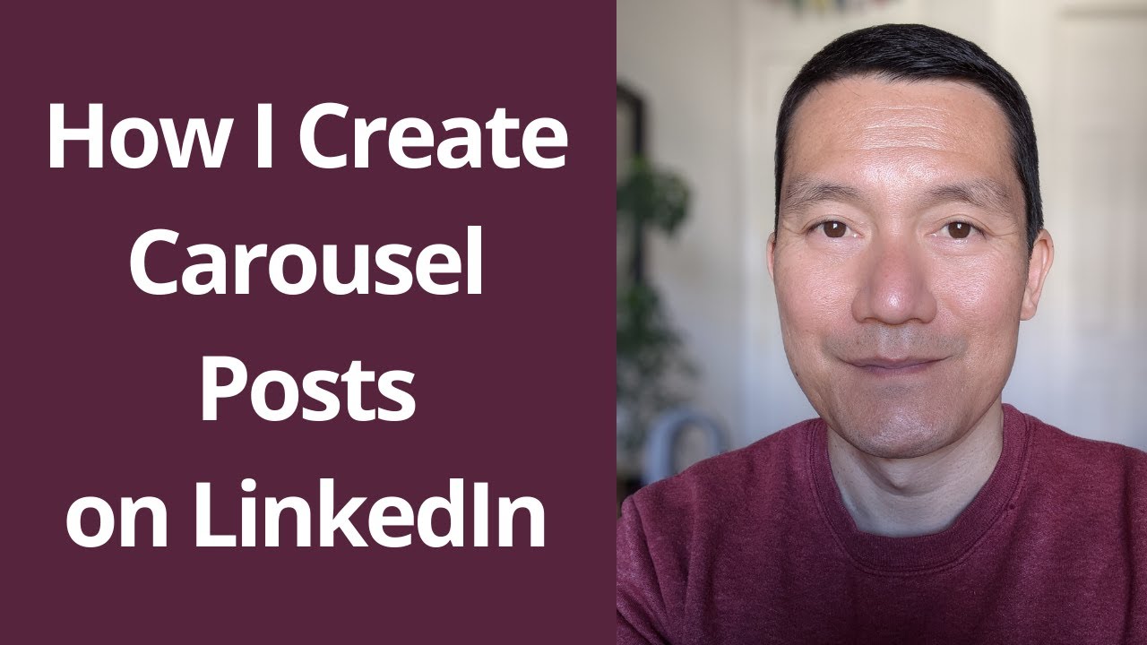 LinkedIn tip -- how to create Carousel Posts (slideshows) - YouTube