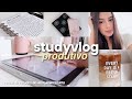 STUDY VLOG produtivo ✨ | hábitos que vão mudar sua produtividade nos estudos.