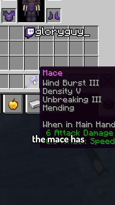 BEST ENCHANTMENTS for the Mace #minecraft #shorts