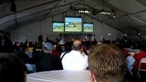 Robot: Inside Tent at 2007 DARPA Urban Challenge