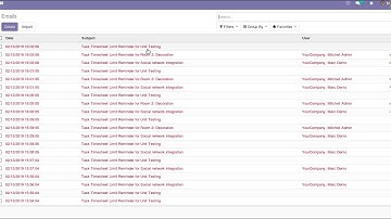 How to Send Task Timesheet Limit Reminder to User | Odoo Apps Feature #Timesheet #odooapp
