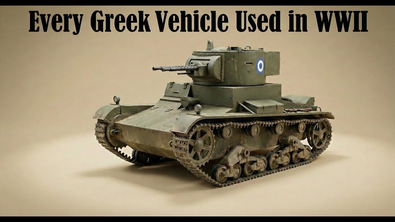 Greek Build Vehicles Every Greek Vehicle Used in WWII - YouTube