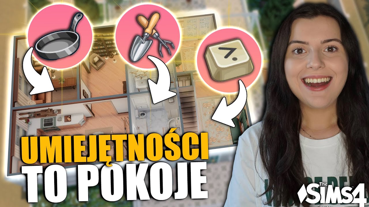 KAŻDY POKÓJ TO INNA LOSOWA UMIEJĘTNOŚĆ W THE SIMS 4!