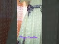 #magic creation#double layered#ruffled#butterfly#sleeves#umbrella gown#belt#made fromsaree#shorts#