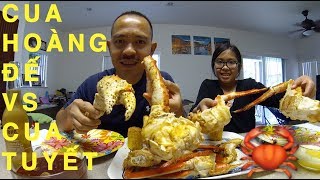 King Crab vs Snow Crab Mukbang!