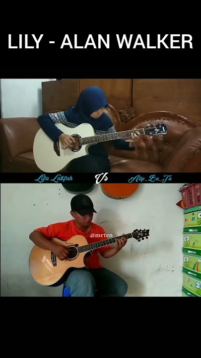 Lily - Alan Walker| AlipBaTa Vs Lifa Latifah #shorts