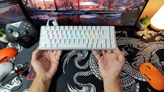 Melhor Teclado Magnetico com Rapid Trigger do Aliexpress - VXE ATK 68 - Um Yuki Aim Custo Benefício