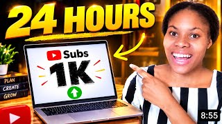 How I Got 1,000 Subscribers in 24 Hours Using This New Strategy - Monetization Update 