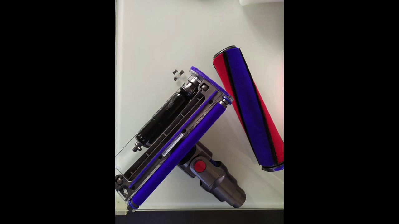RIPARAZIONE SPAZZOLA MORBIDA DYSON - YouTube