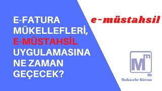 E-fatura mükellefleri, e-müstahsil uygulamasına ne zaman gececek? Resimi