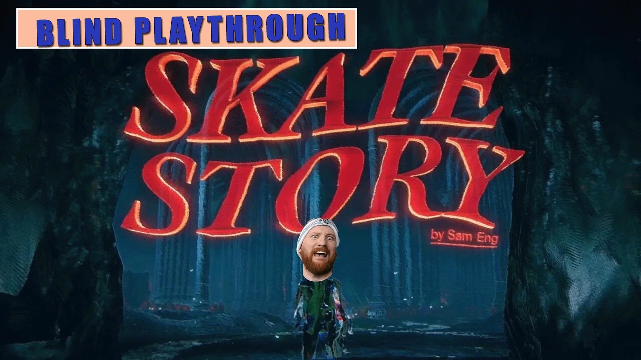 last second SWERVE | Skate Story - Blind Playthrough