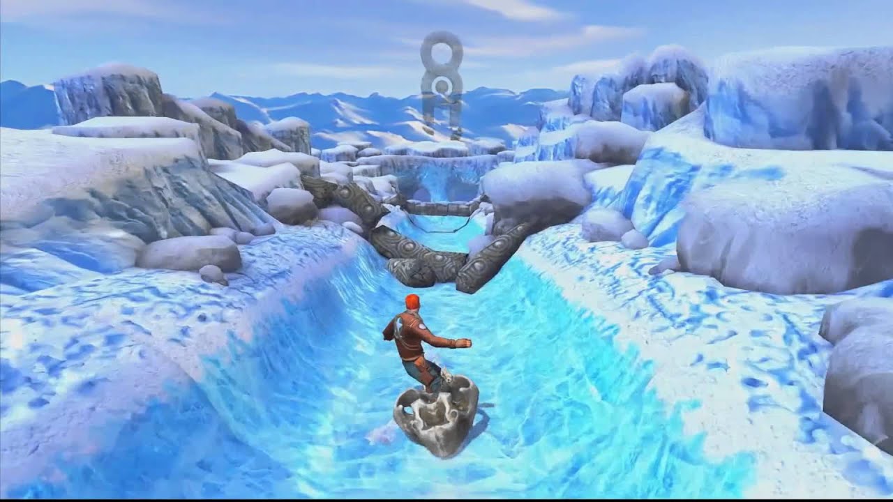 Temple Run 2 - Frozen Shadows Gameplay Video  ❄️A cold wind is blowing  across the land of Temple Run 2. Welcome to Frozen Shadows!🏂 Surf the ice  luge and race across