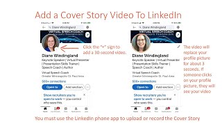 LinkedIn Cover Story: How to Add a 30-second Video to Your Profile Picture