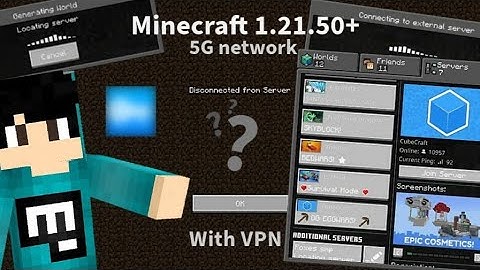 How to fix disconnected from server/unable to connect world problem in Minecraft Bedrock Hindi