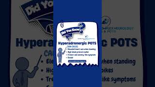 Hyperadrenergic POTS - #shorts