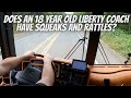 Test drive in an 18 year old Prevost Liberty Coach NON SLIDE( $1.3 MIL NEW!)