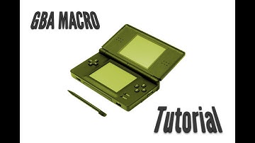 Game boy "macro"  tutorial