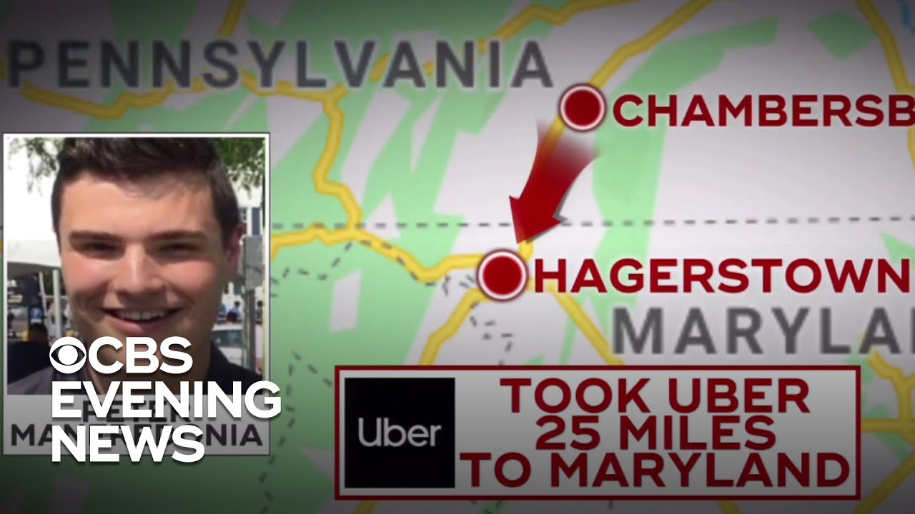 Manhunt widens for university student suspected of double murder - YouTube