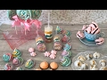 Meringue variation 6 ways! Easy meringue tutorial! Including push pop cupcake suprise inside!