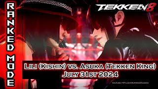 Ranked: Highlights - Lili (Kishin) vs. Asuka (Tekken King)