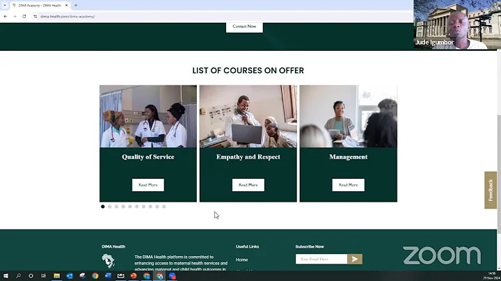 SIHI Talks with DIMA Health: Nurturing Innovation Ecosystems