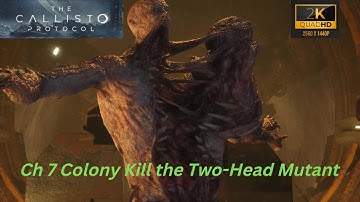 The Callisto Protocol Colony Kill the Two Head Mutant 2nd Encounter
