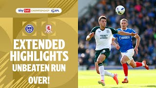 RUN OVER! | Portsmouth v Middlesbrough extended highlights