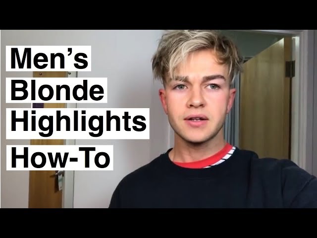 Men's hair highlights are making a major comeback. Although blonde  highlights for men have always been fashionable, guys with highlight... |  Instagram