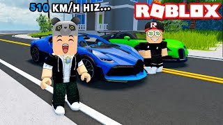 İkimizde Bugatti Aldık Ve Yarıştık Kim Daha Hızlı? - Panda Ile Roblox Vehicle Legends