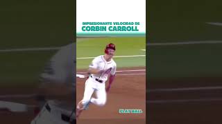 impresionante la velocidad de Corbin carroll 😲👌💪 #beisbol #youtubeshorts #mlb#baseball#sports
