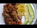 Locrio de trigo con longaniza