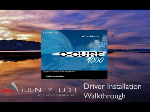 IdentyTech Reader integration with CCURE 9000 Installation Walkthrough