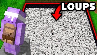 J'ai dressé 1032 Loups afin de Battre ce Joueur sur Minecraft..