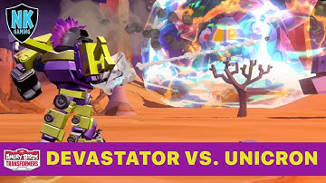 Angry Birds Transformers - Angry Birds Movie Event - Day 4 - Devastator vs. Unicron
