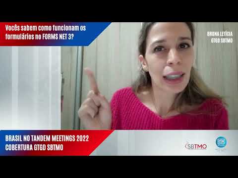 GTGDs SBTMO no Tandem 2022 | Vocês sabem como funcionam os formulários no FORMS NET 3?