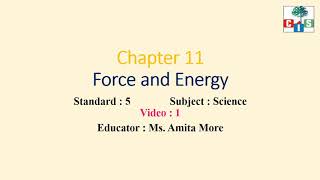 Famous Grade 5:Science: Ch.11 :- Force and Energy (Part 1) Net Worth